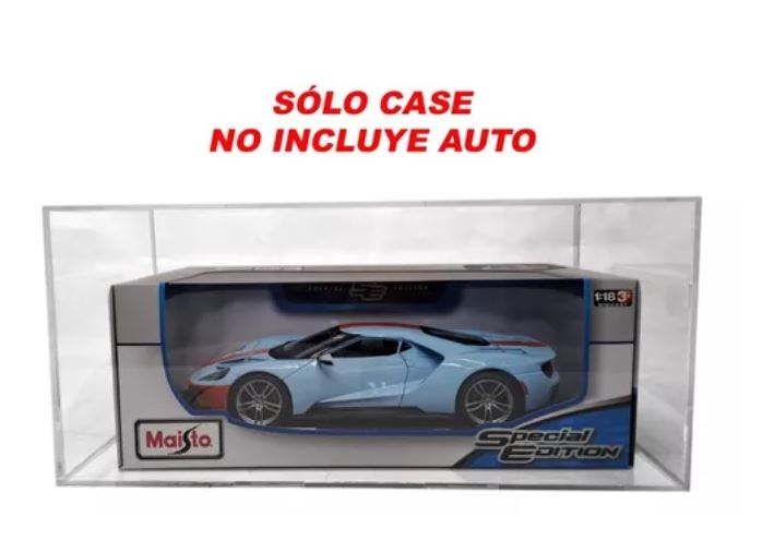 Protector De Acrílico Para Auto Escala 1:18