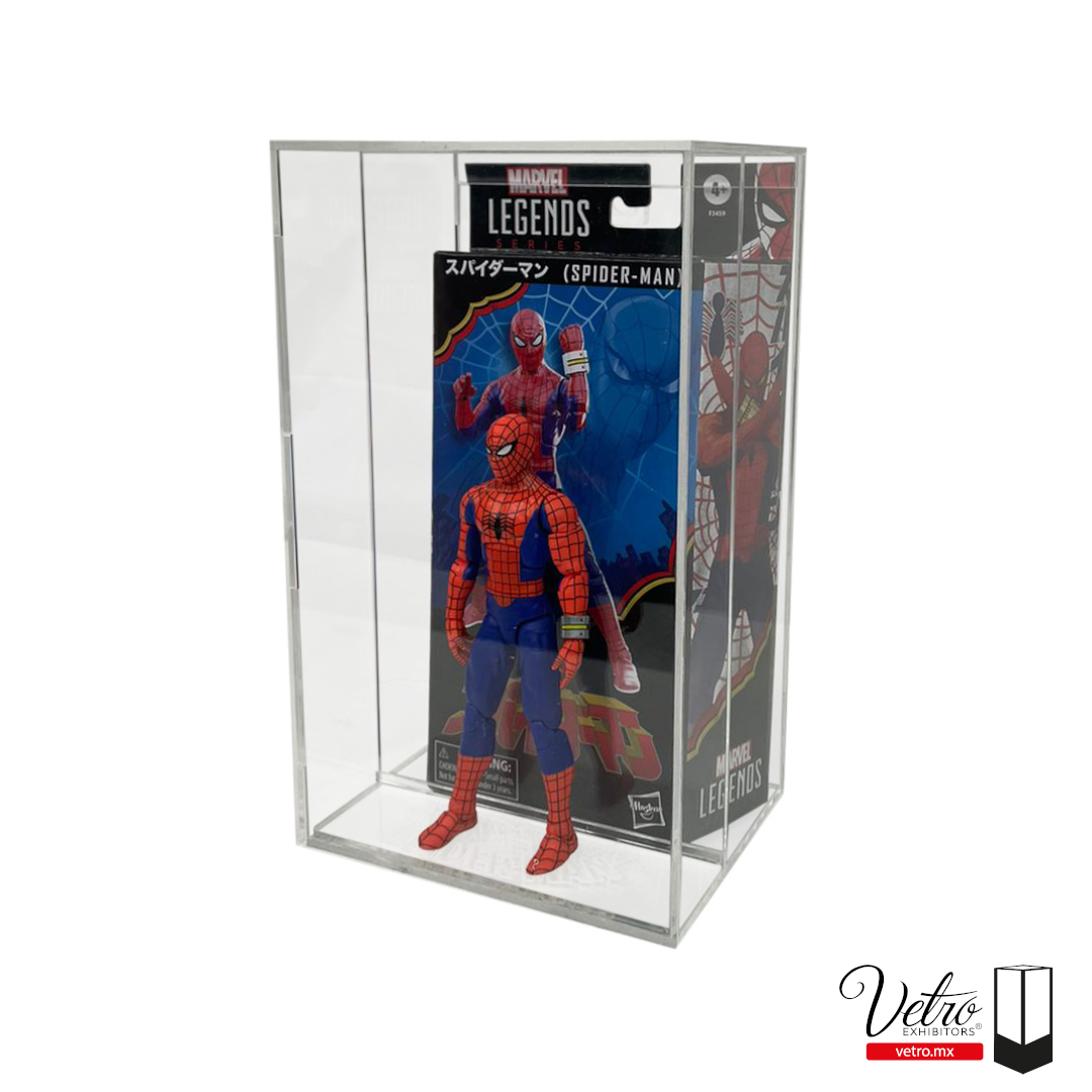 PROTECTOR DE ACRILICO PARA fFIGURA 6" CON CAJA MARVEL LEGENDS