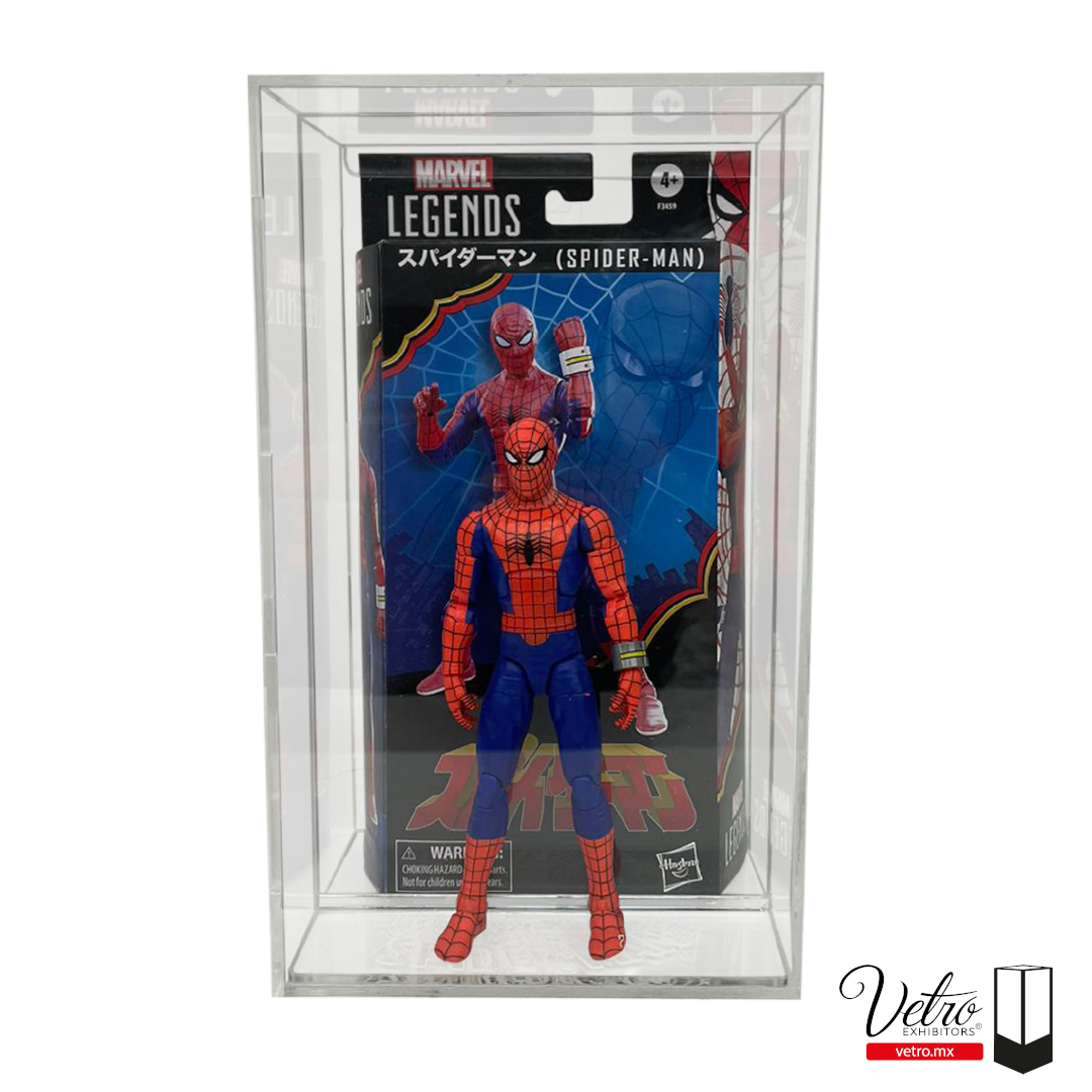 PROTECTOR DE ACRILICO PARA FIGURA 6" CON CAJA MARVEL LEGENDS