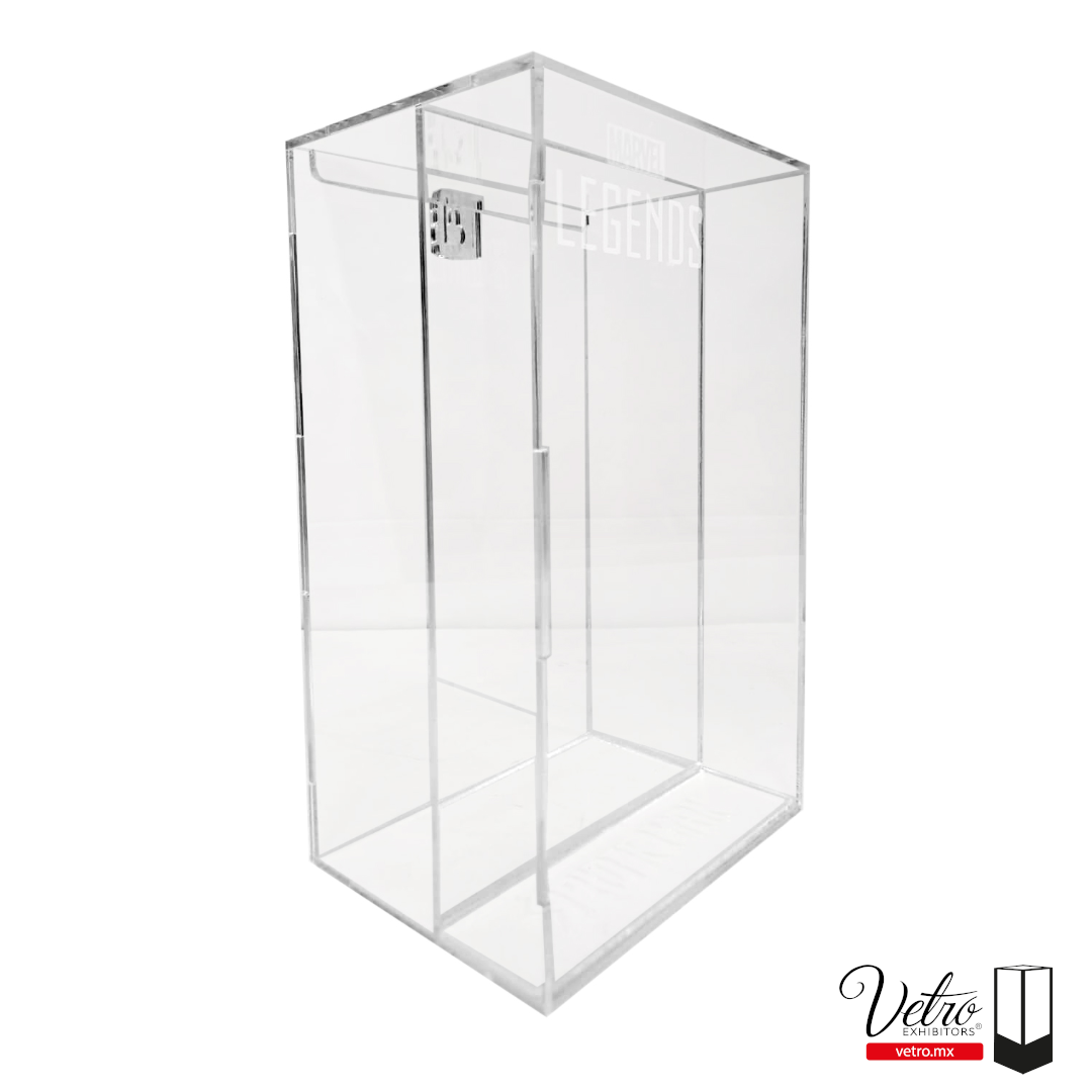 PROTECTOR DE ACRILICO PARA fFIGURA 6" CON CAJA MARVEL LEGENDS