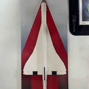 Panel de exhibición para Lego Concorde 10318