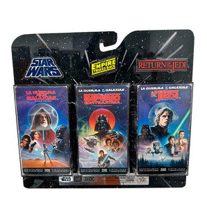 TRILOGIA ORIGINAL STAR WARS VHS (GRADUADA)