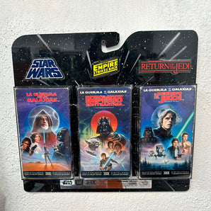 TRILOGIA ORIGINAL STAR WARS VHS (GRADUADA)