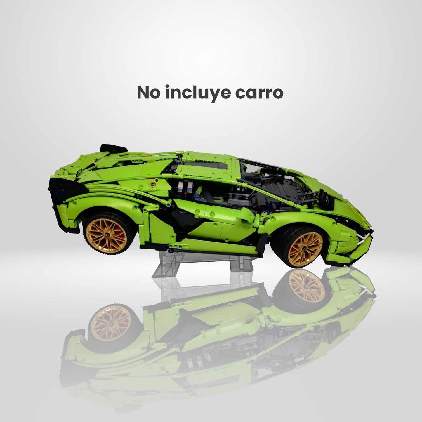 Base Display Acrilico Para Lamborghini Sian Bloques Armables
