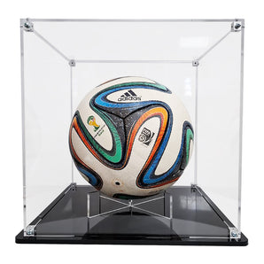 Exhibidor Armable De Escritorio Para Balón De Futbol