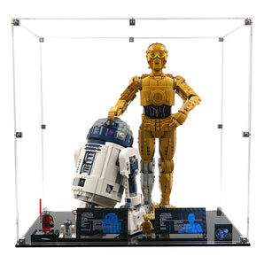 Exhibidor Protector Para Sets Lego C3PO 75398 & R2D2 75379