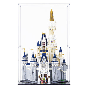 Exhibidor Protector Armable Set Lego Castillo Disney 71040