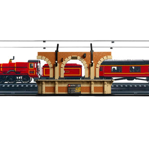 Exhibidor Armable Base Negra Tren Hogwarts Lego #76405