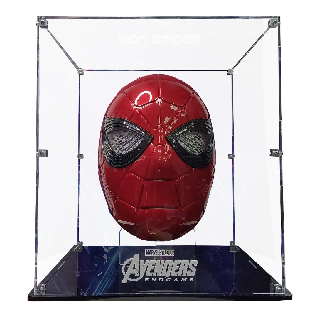 hasbro marvel legends series spider-man iron spider electronic helmet Big Ben's Comix Oasis Man One of the reasons that Peter Parker is such an amazing hero is that he doesnt wait for the perfect opportunity to spring into action Iron Spider Man Legends Helmet