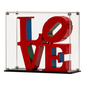 Exhibidor Armable Acrílico LEGO ART LOVE 31214