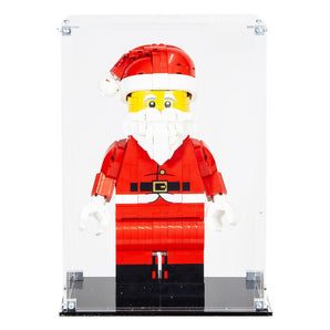 Exhibidor armable LEGO 40820 Up-Scaled Santa Minifigure