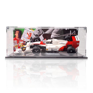 Case Exhibidor Para Lego Mclaren Mp4/4 & Ayrton Senna (10330)
