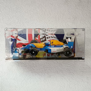 Case Armable para pared  Para Lego Williams Racing FW14B & Nigel Mansell (10353)