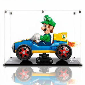 EXHIBIDOR ARMABLE ACRILICO LEGO 72050 LUIGI Y MACH 8