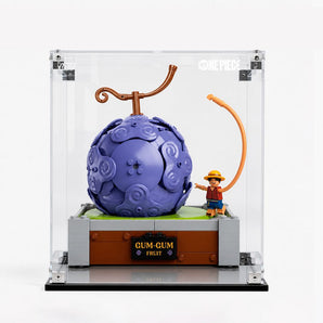 EXHIBIDOR DE ACRILICO PARA LEGO FRUTA GOMA GOMA 75647