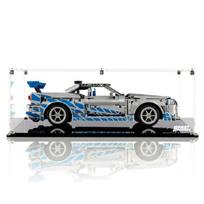EXHIBIDOR DE ACRILICO PARA LEGO NISSAN SKYLINE GTR 42210