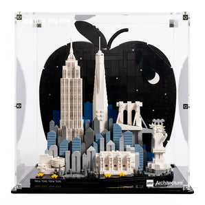 EXHIBIDOR DE ACRÍLICO LEGO NY: LA GRAN MANZANA 21066