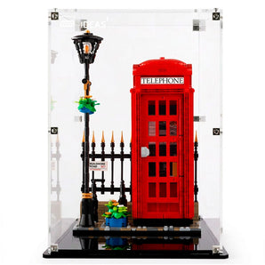 EXHIBIDOR DE ACRÍLICO LEGO CABINA TELEFONICA LONDRES 21347