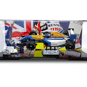 Case Exhibidor Para Lego Williams Racing FW14B & Nigel Mansell (10353)