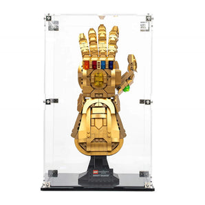 Exhibidor set Lego Marvel 76191 76223 Infinity & Nano Gauntlet
