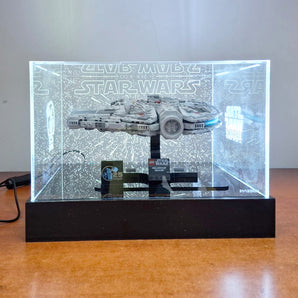 Exhibición de Acrílico iluminado Lego Millenium Falcon 75375