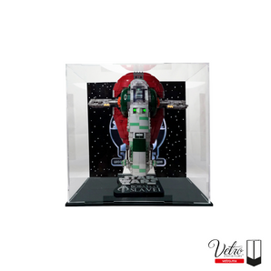 EXHIBIDOR BOBA FETT 75060 MÁS PLACA