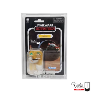 Mandalorian Child Kenner Grogu Baby Yoda + Protector Display