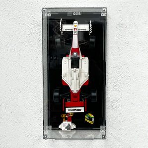 Exhibidor Armable para Pared Lego Mclaren Mp4/4 & Ayrton Senna (10330)