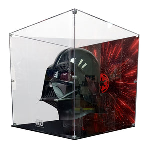 Case Exhibidor Base Plana Darth Vader Black Series CON FONDO TEMATICO (tornillos)