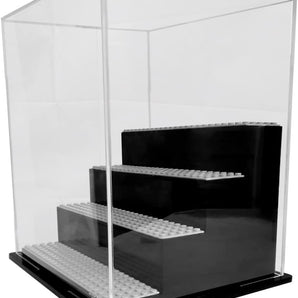 Vetro Exhibitors Exhibidor para Legos en Escalera de 20 x 17 x 24 cm